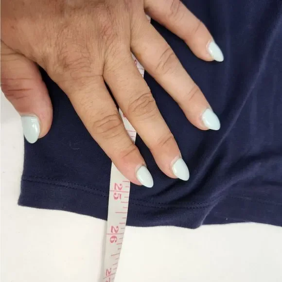 5x$25 Banana Republic blue white contrast stretchy minimalistic tank XS - Picture 6 of 9